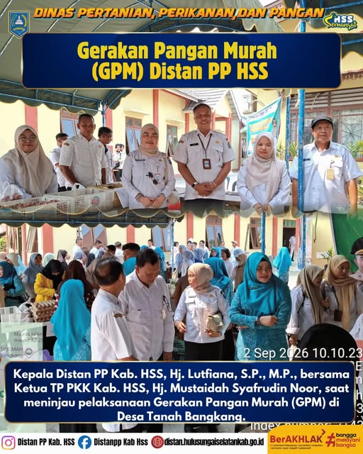 Gerakan Pangan Murah (GPM) Distan PP HSS
